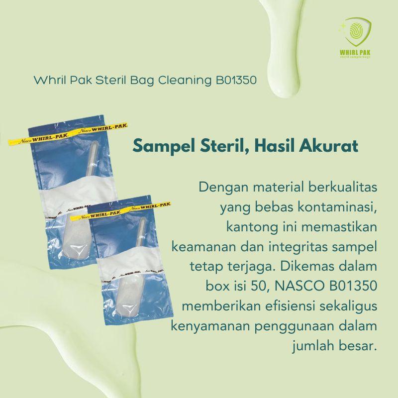 Whril Pak Steril Bag Cleaning B01350